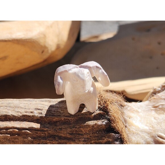 Custom sheep figure made from real Alaska Deer Antler - Picture 4 of 7
